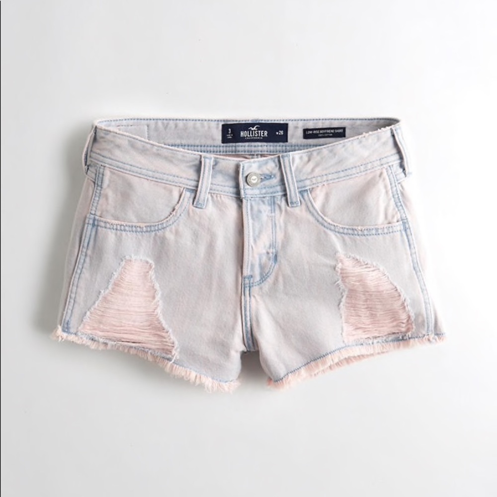 NWT | Hollister Low Rise Boyfriend Shorts | 7